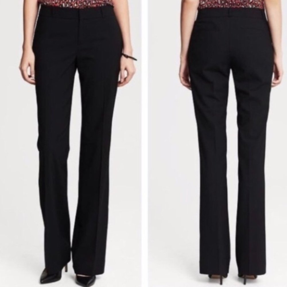 Banana Republic Black Original Martin Fit Trouser